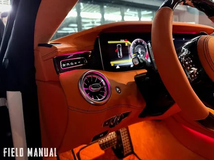 벤츠 S63 AMG 텅스텐스틸 컬러PPF, 브라부스 바디킷, 카본PPF, 휠 교체, 엠비언트·실내 가죽교체·은하수 / 강남구 논현동