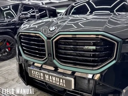 BMW XM 컬러PPF 포인트 시공｜한정판 레이블 레드, 매트그린으로 새롭게 재해석 / 강남구 논현동