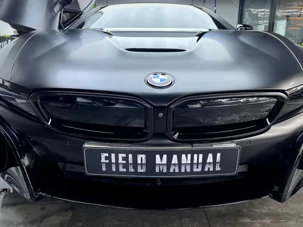 서초랩핑 BMW i8 부분랩핑, 솔라가드 티타늄 썬팅 / 강남구 논현동