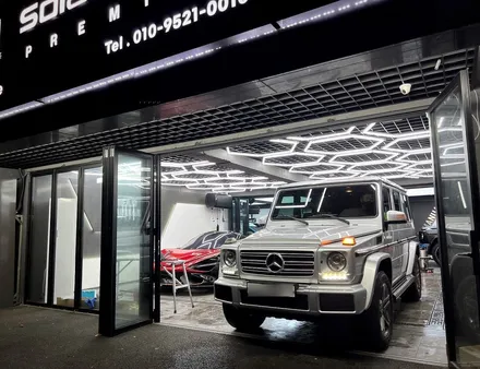 강남썬팅 벤츠 G63 AMG 솔라가드 프리미엄 티타늄 / 강남구 논현동