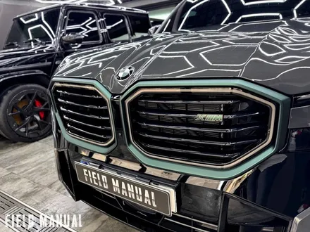BMW XM 컬러PPF 포인트 시공｜한정판 레이블 레드, 매트그린으로 새롭게 재해석 / 강남구 논현동
