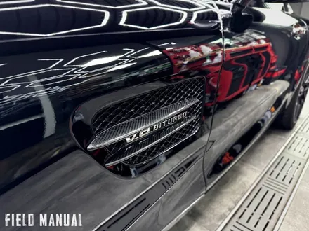 올블랙 벤츠 AMG GT. 전체 블랙PPF + 리어 옐로우 데칼 포인트 / 강남구 논현동
