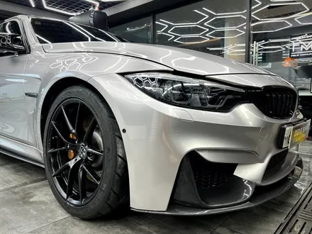 서초랩핑 BMW M3 이노즈텍 메탈릭실버 전체랩핑 / 강남구 논현동