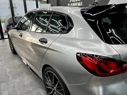 서초랩핑 BMW M135i 이노즈텍 메탈릭실버 전체랩핑 / 강남구 논현동