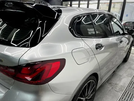 서초랩핑 BMW M135i 이노즈텍 메탈릭실버 전체랩핑 / 강남구 논현동