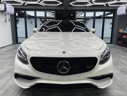 강남랩핑 벤츠 s63 amg 전체크롬딜리트 + 부분랩핑 / 강남구 논현동
