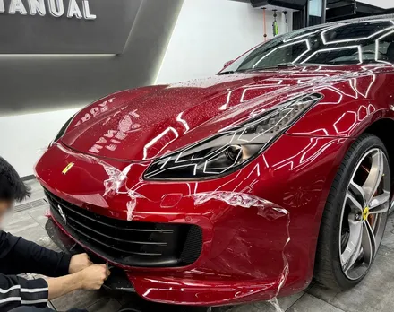 서초PPF 페라리 GTC4 루쏘 STEK 다이노쉴드 앞범퍼PPF 재시공 / 강남구 논현동