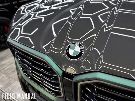 BMW XM 컬러PPF 포인트 시공｜한정판 레이블 레드, 매트그린으로 새롭게 재해석 / 강남구 논현동