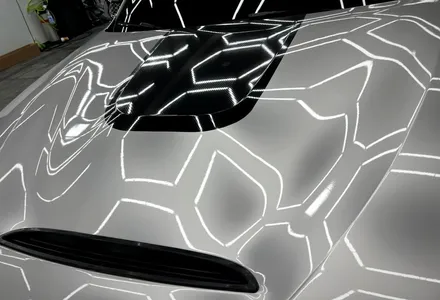 서초랩핑 BMW M3 이노즈텍 메탈릭실버 전체랩핑 / 강남구 논현동