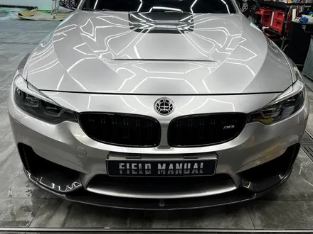 서초랩핑 BMW M3 이노즈텍 메탈릭실버 전체랩핑 / 강남구 논현동