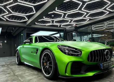 강남 윈드쉴드 벤츠 AMG GTR <STEK 다이노플렉스> / 강남구 논현동