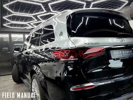 강남랩핑 벤츠 GLS 마이바흐 실버 투톤랩핑 전체랩핑 / 강남구 논현동