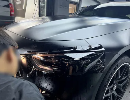 강남 신차패키지 벤츠 AMG GT43 매트블랙 전체PPF, 솔라가드 LX / 강남구 논현동