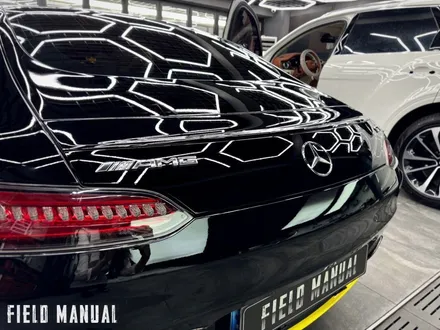 올블랙 벤츠 AMG GT. 전체 블랙PPF + 리어 옐로우 데칼 포인트 / 강남구 논현동