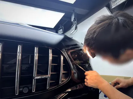 강남 신차패키지 벤츠 AMG GT43 매트블랙 전체PPF, 솔라가드 LX / 강남구 논현동