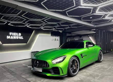 강남 윈드쉴드 벤츠 AMG GTR <STEK 다이노플렉스> / 강남구 논현동
