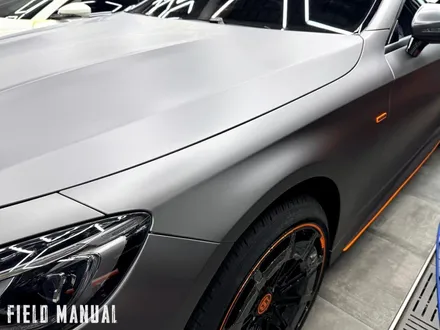 벤츠 S63 AMG 텅스텐스틸 컬러PPF, 브라부스 바디킷, 카본PPF, 휠 교체, 엠비언트·실내 가죽교체·은하수 / 강남구 논현동