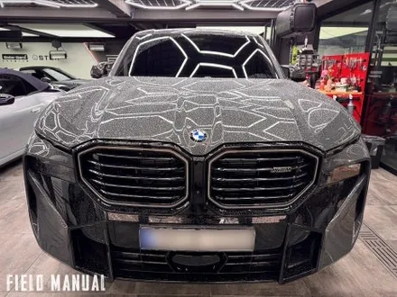 BMW XM 컬러PPF 포인트 시공｜한정판 레이블 레드, 매트그린으로 새롭게 재해석 / 강남구 논현동