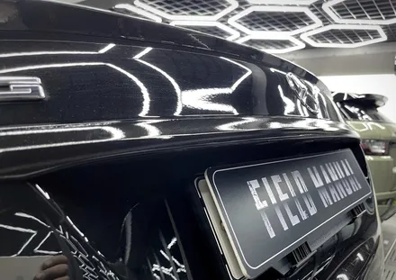 강남랩핑 벤츠 E63 크롬딜리트 랩핑? no 블랙PPF 카본PPF !! / 강남구 논현동