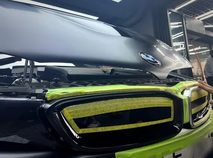 서초랩핑 BMW i8 부분랩핑, 솔라가드 티타늄 썬팅 / 강남구 논현동
