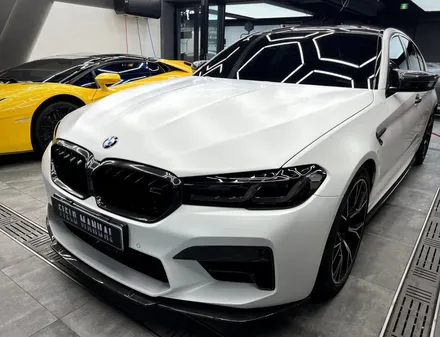 강남PPF BMW M5 STEK 다이노매트 전체 무광PPF, STEK 카본PPF, STEK 라이트PPF 시공 / 강남구 논현동