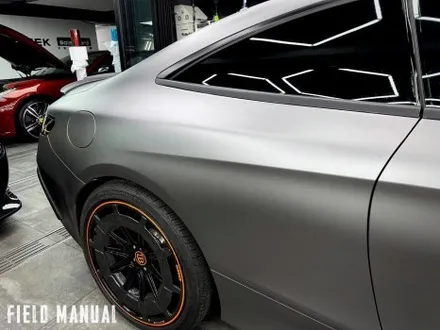 벤츠 S63 AMG 텅스텐스틸 컬러PPF, 브라부스 바디킷, 카본PPF, 휠 교체, 엠비언트·실내 가죽교체·은하수 / 강남구 논현동