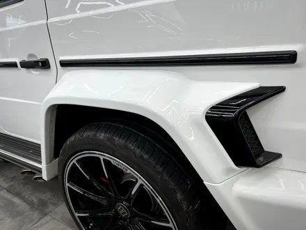 압구정랩핑 벤츠 G63 AMG 브라부스 데칼 랩핑, 라이트PPF, BRABUS 엠블럼 교체 / 강남구 논현동