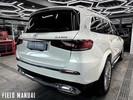 강남랩핑 벤츠 GLS 마이바흐 실버 투톤랩핑 전체랩핑 / 강남구 논현동