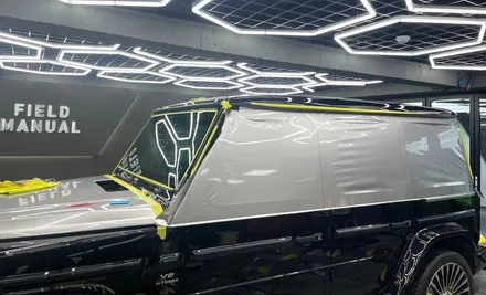 논현동랩핑 벤츠 G63 AMG 이노즈텍 투톤랩핑 / 강남구 논현동