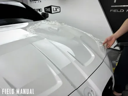 건대랩핑 BMW M4 컨버터블 고광택 미드나잇퍼플 전체랩핑 / 강남구 논현동