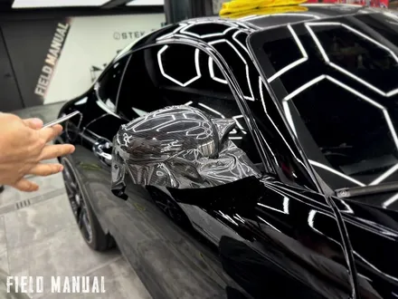 올블랙 벤츠 AMG GT. 전체 블랙PPF + 리어 옐로우 데칼 포인트 / 강남구 논현동