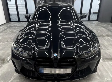 강남랩핑 유광전체PPF 2021 BMW M3 / 강남구 논현동