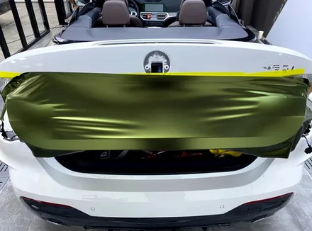 강남랩핑 BMW420i 컨버터블 에이버리 슈프림호프그린 / 강남구 논현동