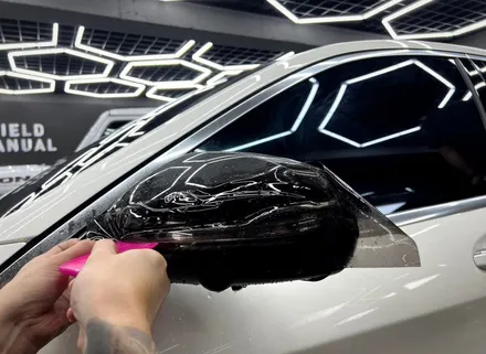 서초PPF 벤츠 S63 AMG STEK 루프스킨 블랙PPF, 사이드미러, 라이트PPF / 강남구 논현동