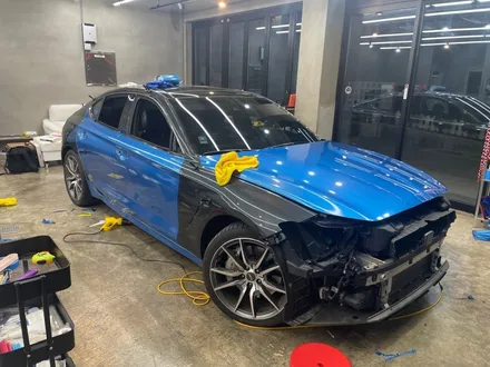 울산 래핑 제네시스 G70  전체 랩핑시공 -FILMJ- / 울산, 포항