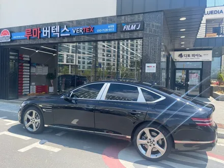 울산 틴팅 썬팅 제네시스 G80 신차 썬팅시공 -루마 버텍스 울산 송정점- / 울산, 포항