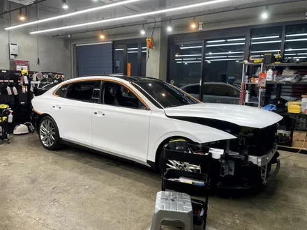 그랜저 IG 전체 랩핑 울산 북구 전체 랩핑 썬팅 / 울산 화봉동