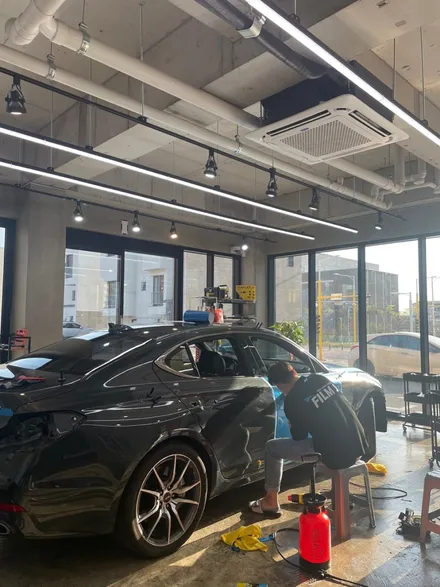 울산 래핑 제네시스 G70  전체 랩핑시공 -FILMJ- / 울산, 포항