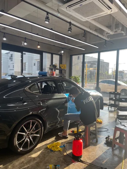 울산 래핑 제네시스 G70  전체 랩핑시공 -FILMJ- / 울산, 포항