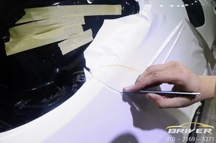 벤츠 s클래스 타다가 지겨울땐 전체랩핑으로 신차 만들기 / 서울 양천
