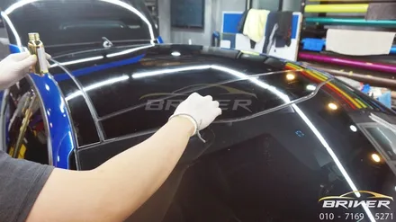 스팅어 전체랩핑 강렬한 블루로 변신 끝!!!!! / 서울 양천