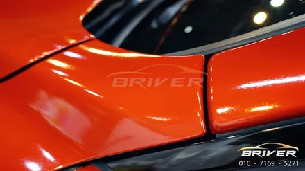BMW M4 전체랩핑 드래곤파이어 레드컬러로 강렬하게 !! / 서울 양천