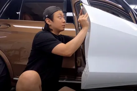 신정동랩핑 브리버에서 BMW X7 전체랩핑 했어요 / 서울 양천구