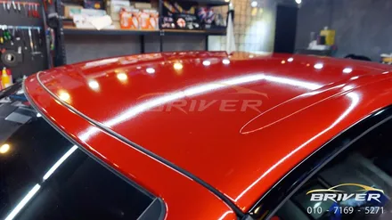 BMW M4 전체랩핑 드래곤파이어 레드컬러로 강렬하게 !! / 서울 양천