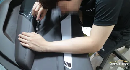 올뉴k7 랩핑 실내 하이그로시 시공하기 [브리버] / 서울 양천