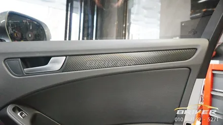 아우디 A4 카본으로 실내랩핑 완성하기 / 서울 양천