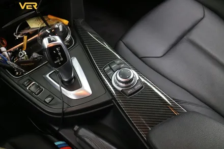 BMW 3시리즈 실내랩핑으로 촌스러운 우드 가리기 / 서울 양천구