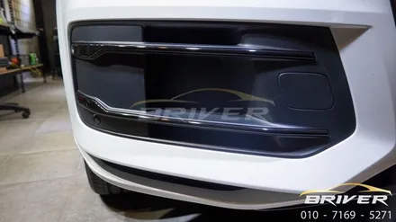 브리버에서 아우디Q7 그릴 크롬랩핑을 하면 ?? / 서울 양천