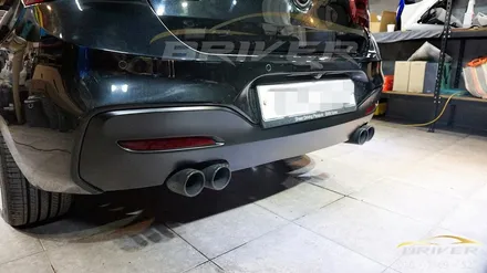 BMW 1시리즈(118D) 라이트필름 + 트렁크디퓨져 랩핑 시공하기!! / 서울 양천