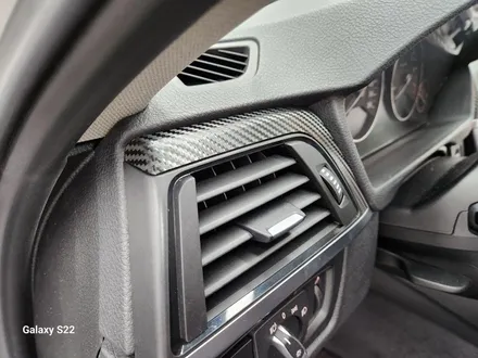 bmw 320d f30 무광 카본블랙으로 우드 가렸어요 / 서울 양천